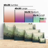 Hunting in the Forest - High-Quality Canvas Print | Custom Photo Canvas Print, Also Custom Canvas Prints with Your Photos